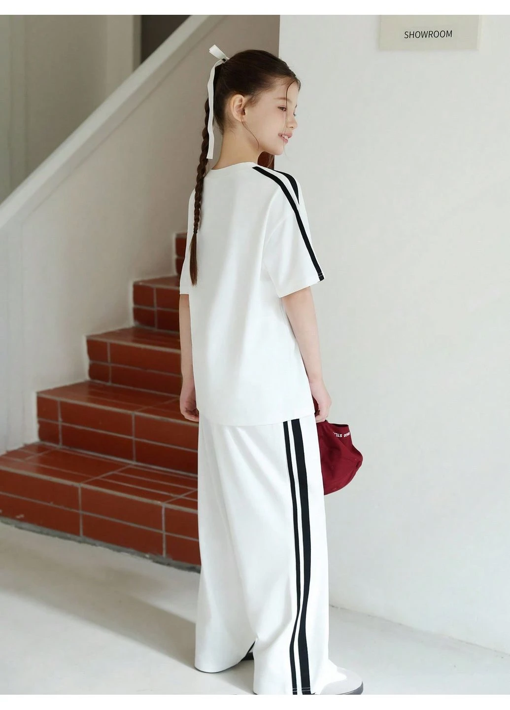 Білий літній костюм SHEIN