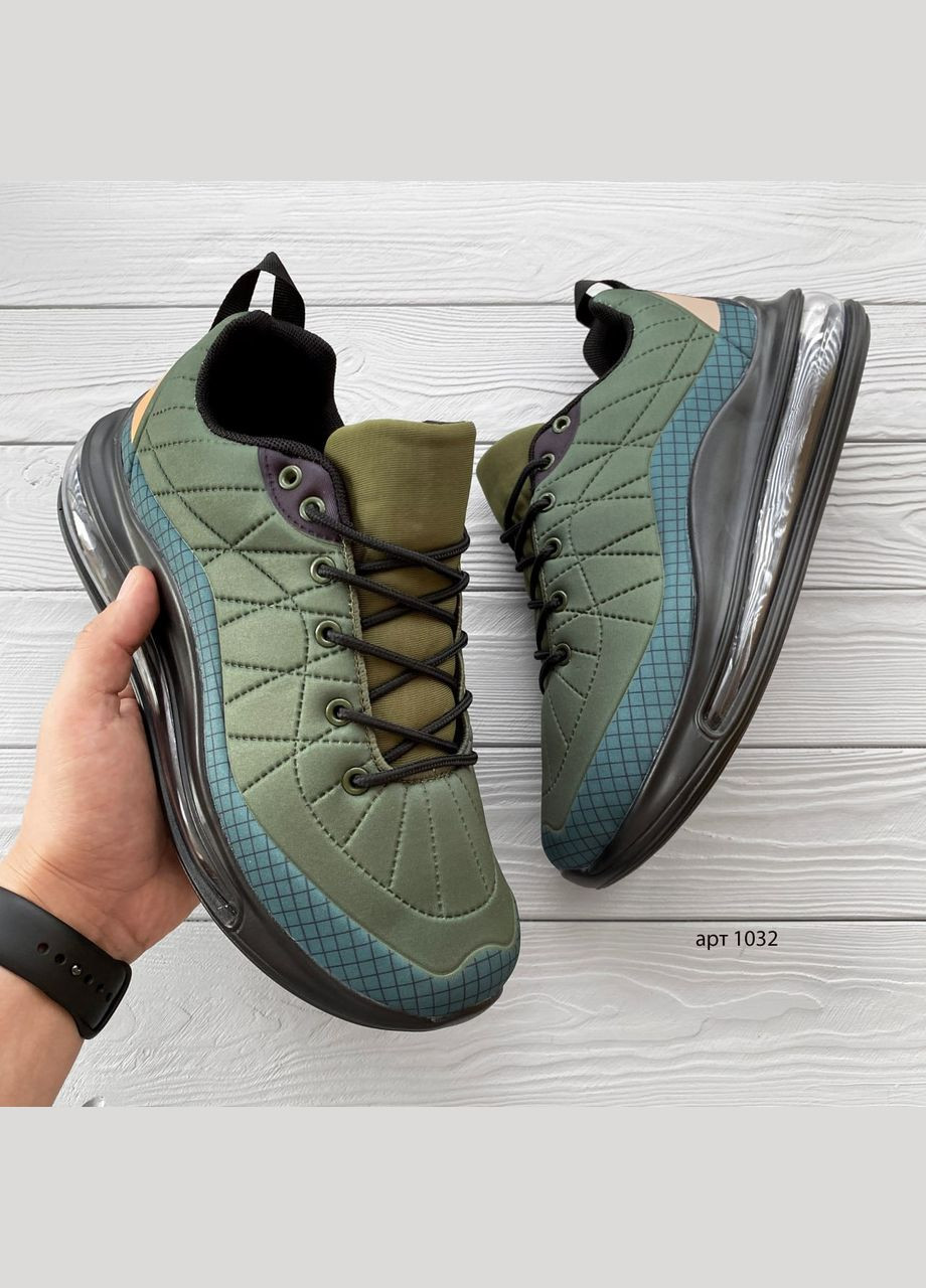 Зелені Осінні кросівки чоловічі max720 khaki No Brand Air Max 720