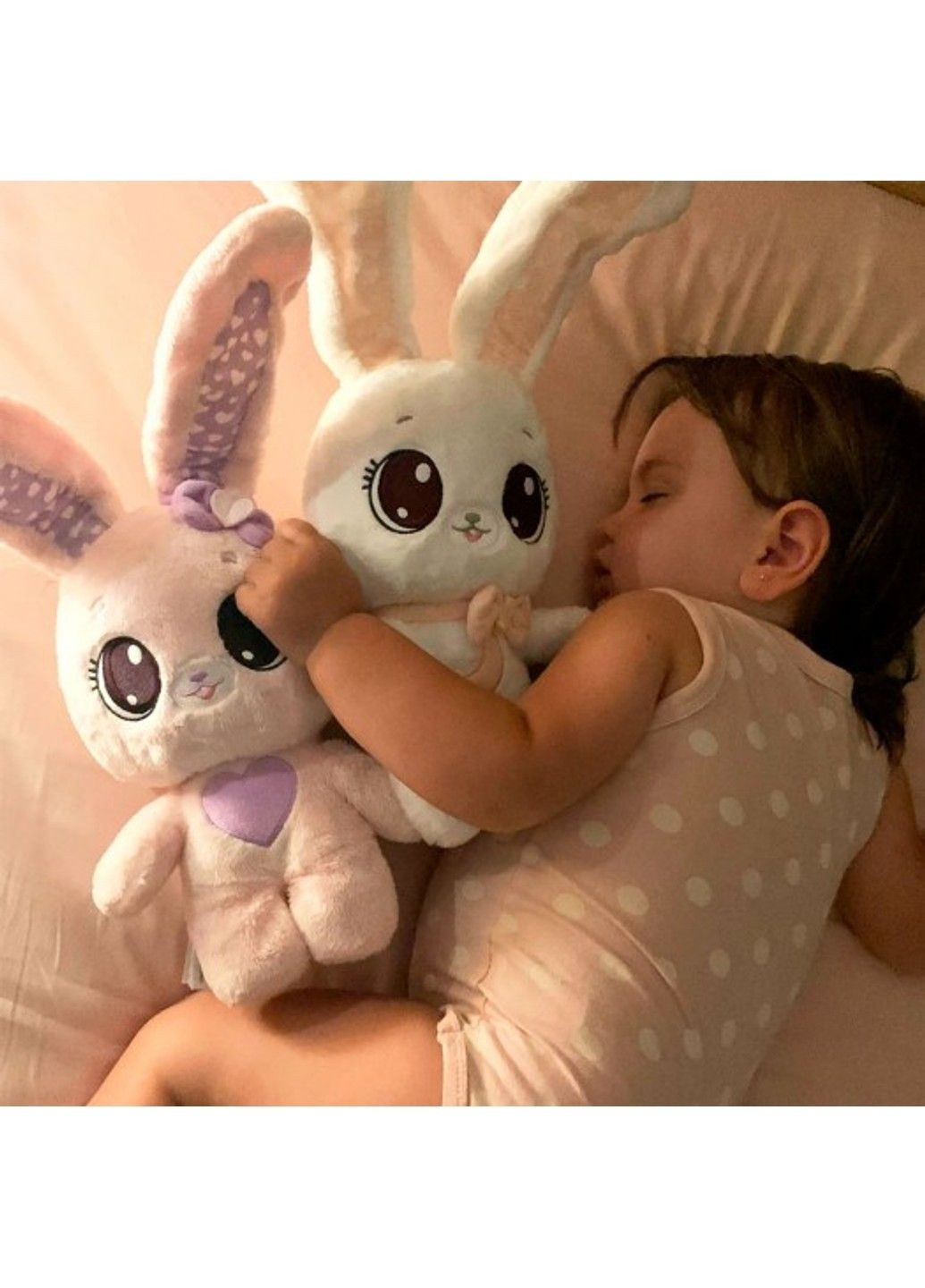 М’яка іграшка – Рожевий кролик Peekapets (335054748)