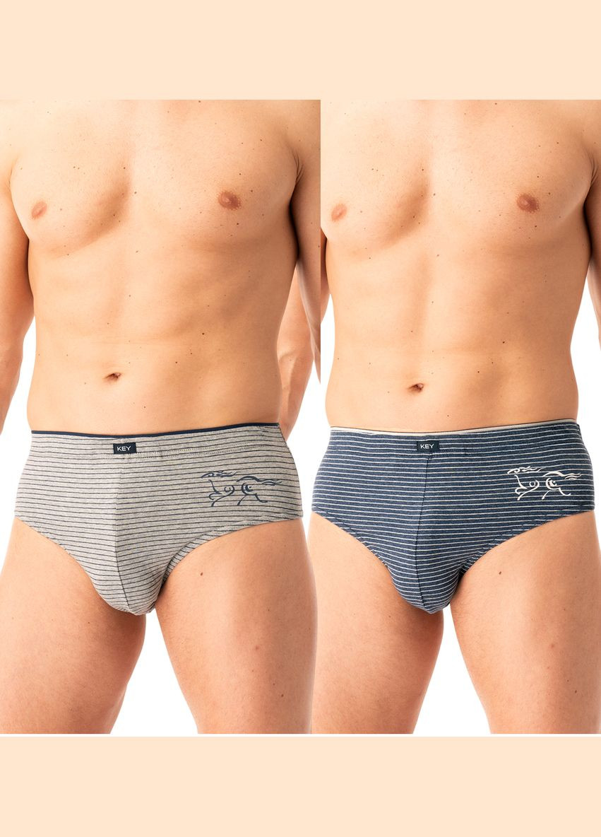 Мужские трусы слип Key (347580887)