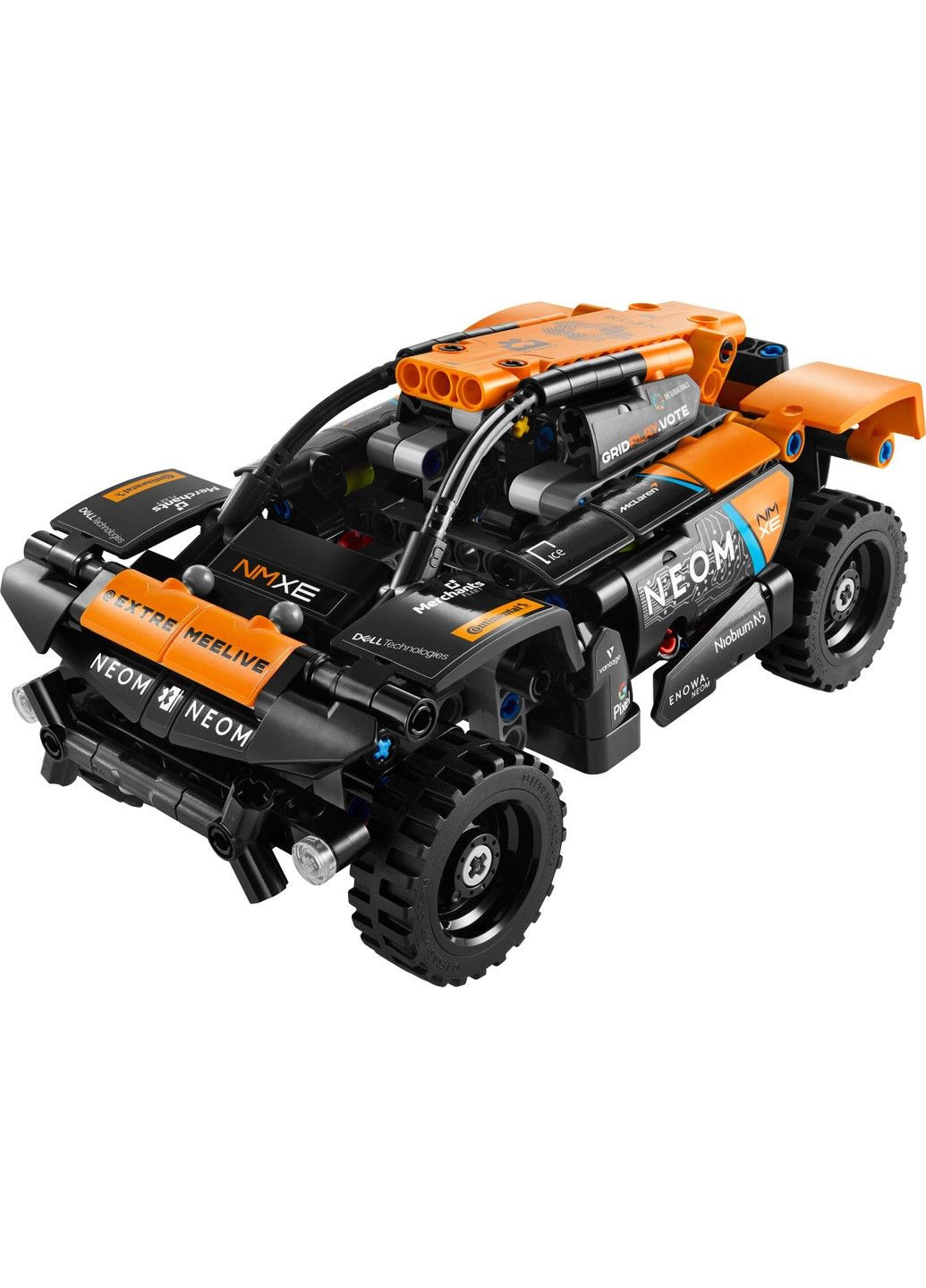 Конструктор Technic Автомобіль для перегонів NEOM McLaren Extreme E 252 деталі (42166) Lego (285119806)