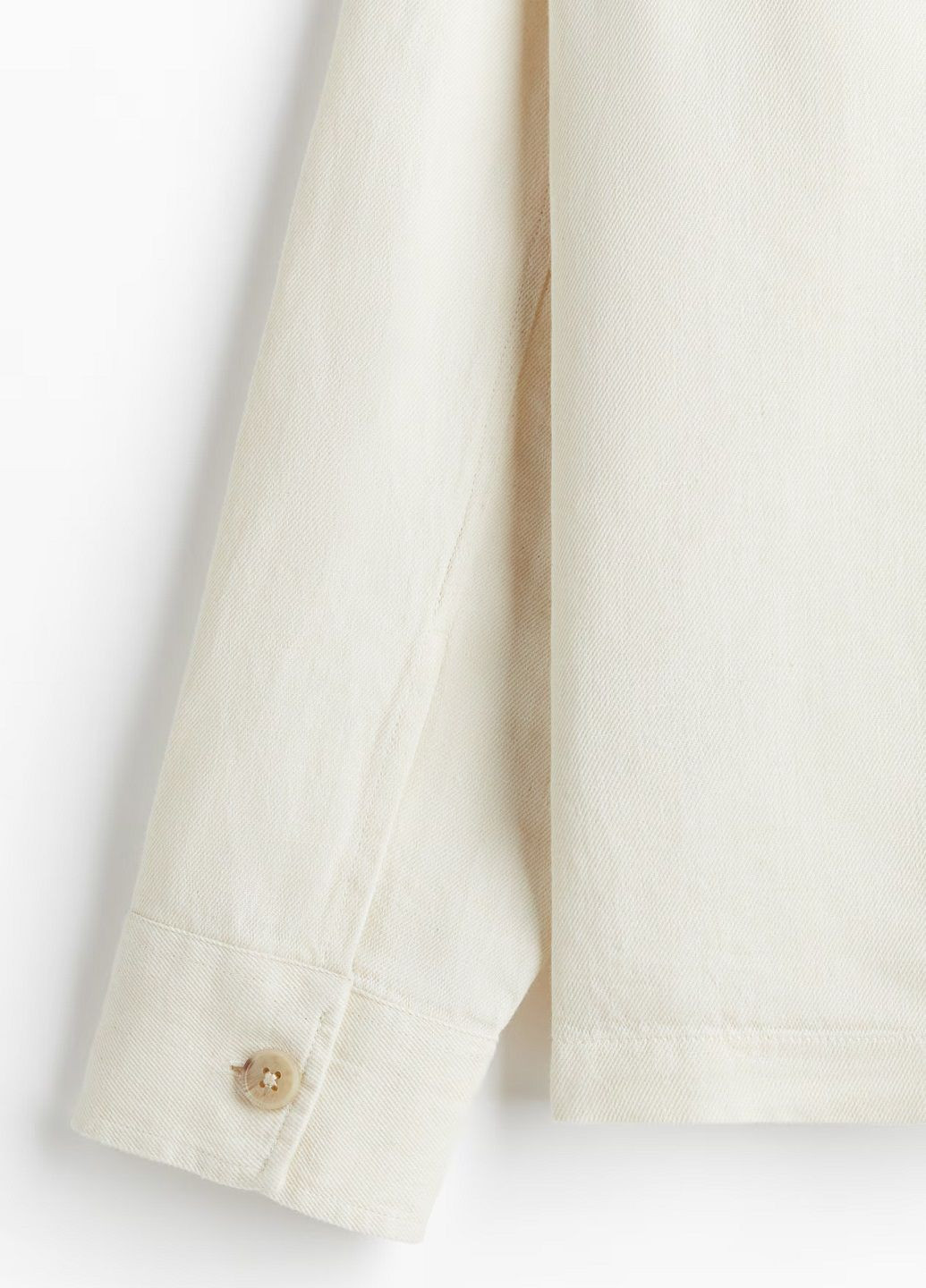 Молочна демісезонна куртка H&M