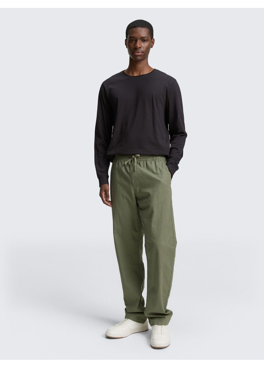 Лонгслів Tom Tailor чорний