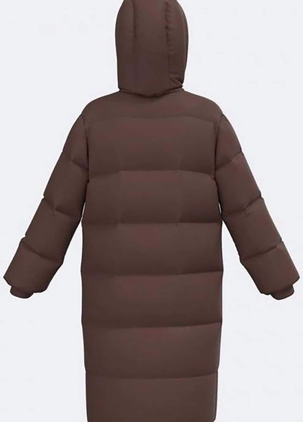 Коричнева зимня жіноча зимова куртка explorer iii коричневий Joma