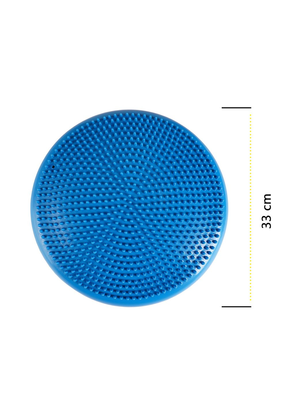 Балансировочная подушка-диск 33 см (сенсомоторная) массажная Blue Cornix XR-0054 (346532043)