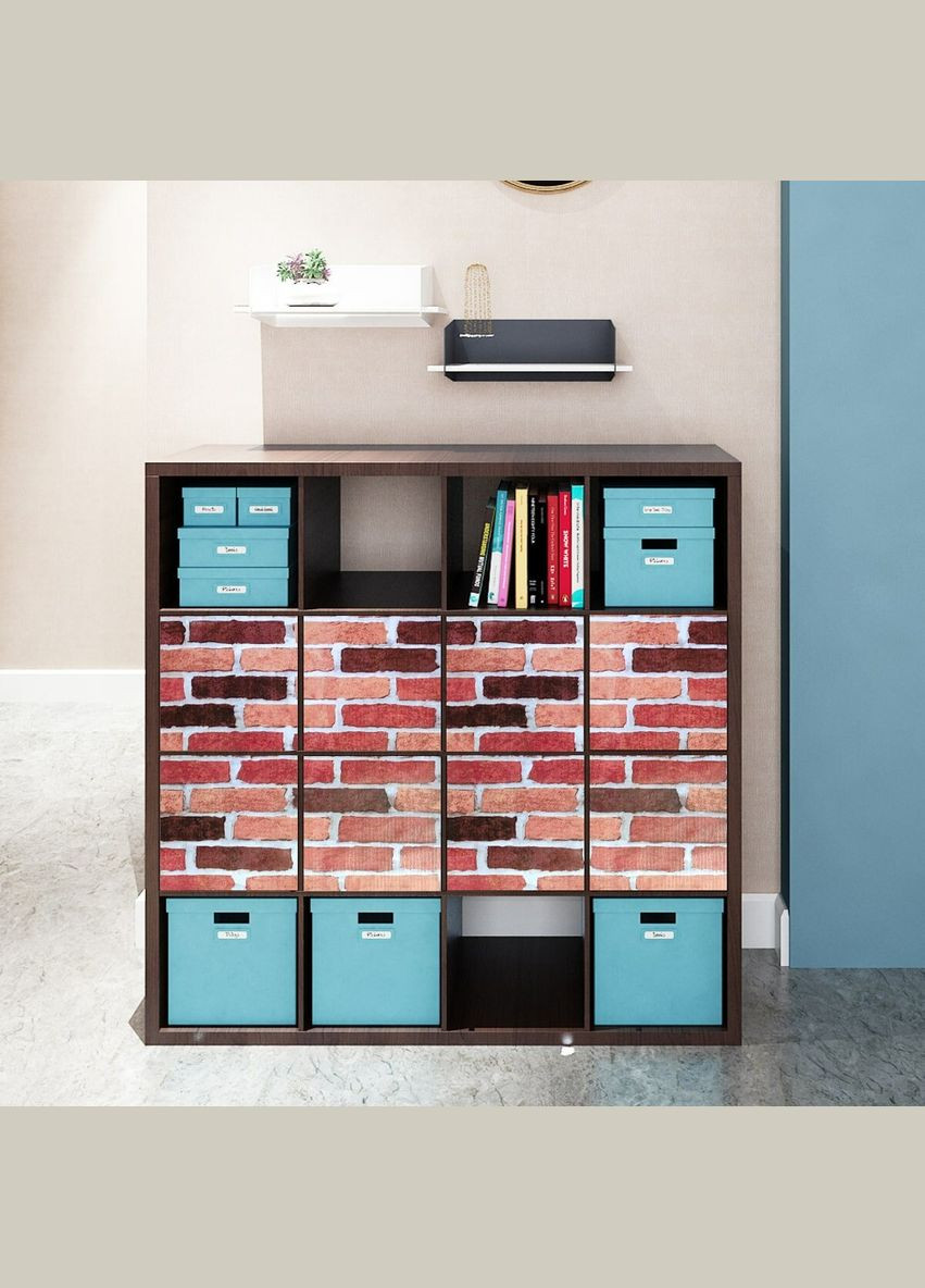 Самоклеюча плівка бордова цегла 0,45х10м SW-00001271 No Brand (328578476)