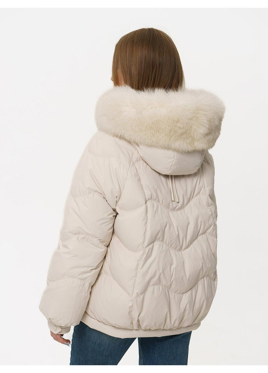 Молочная зимняя куртка 21 - 04274 Vivilona