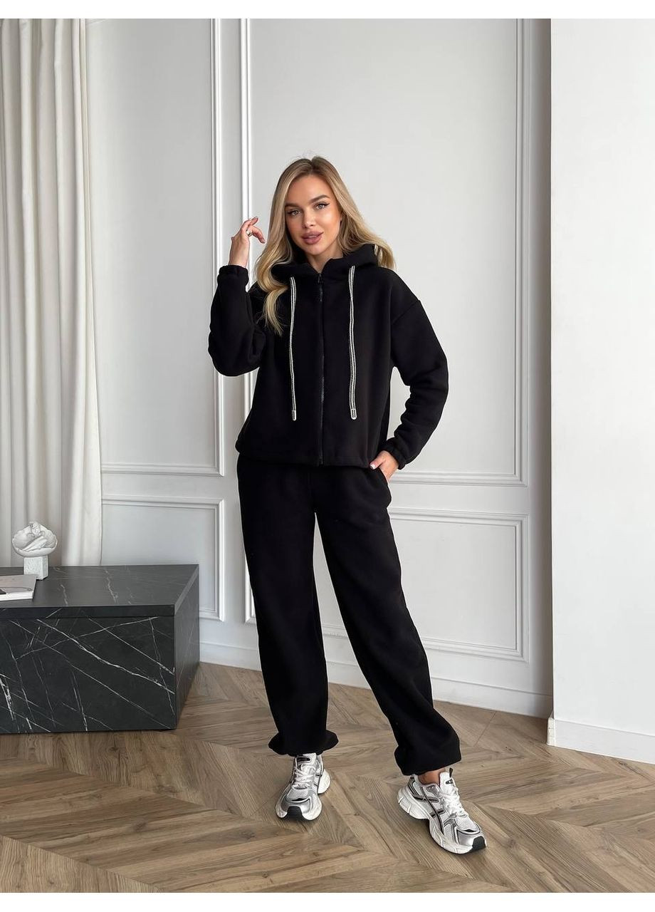 Жіночий спортивний костюм: кофта з капюшоном + штани MonCher (367853400)