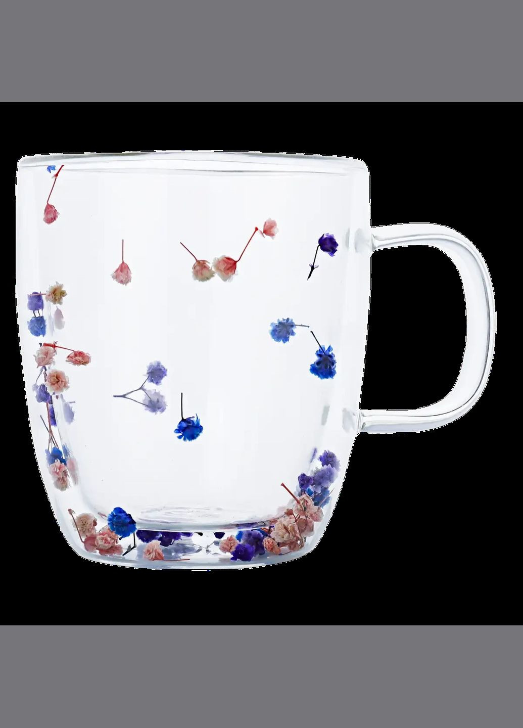 Чашка Первоцвет с двойным дном 350мл Vittora (330830255)