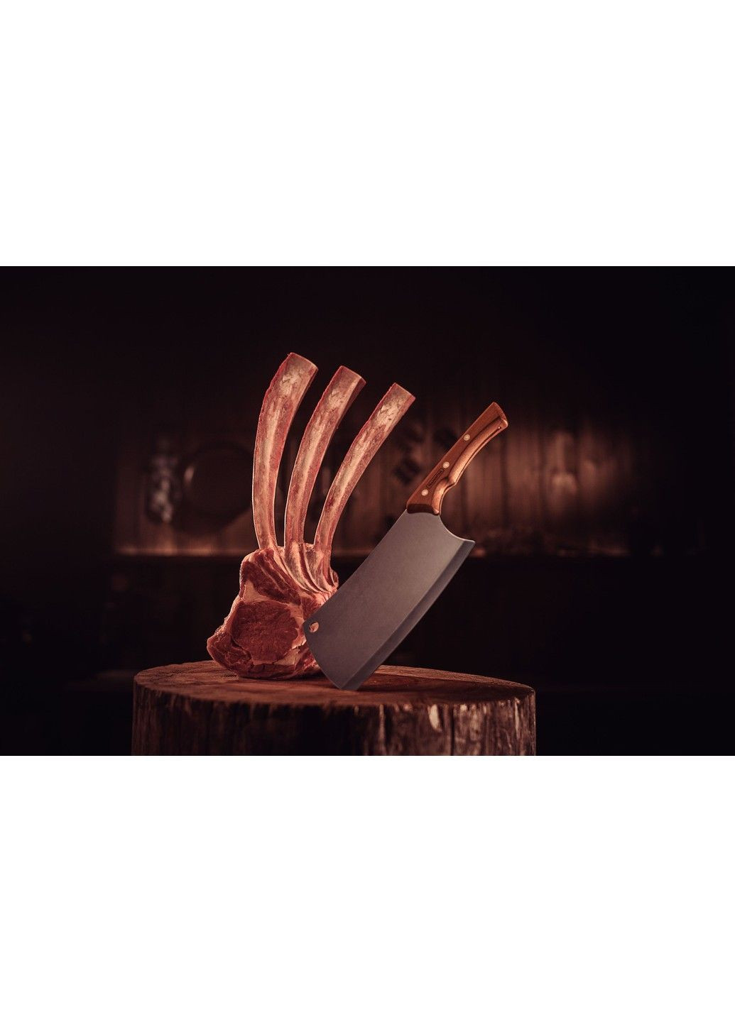 Ніж Churrasco Black Тесак для барбекю 178мм (22845/107) Tramontina (365278404)