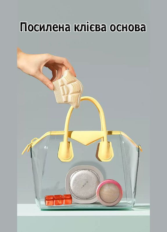 Вставки на задник взуття від натирання та мозолів або для зменшення розміру взуття товщина 10мм бежеві 1853 No Brand (314710320)