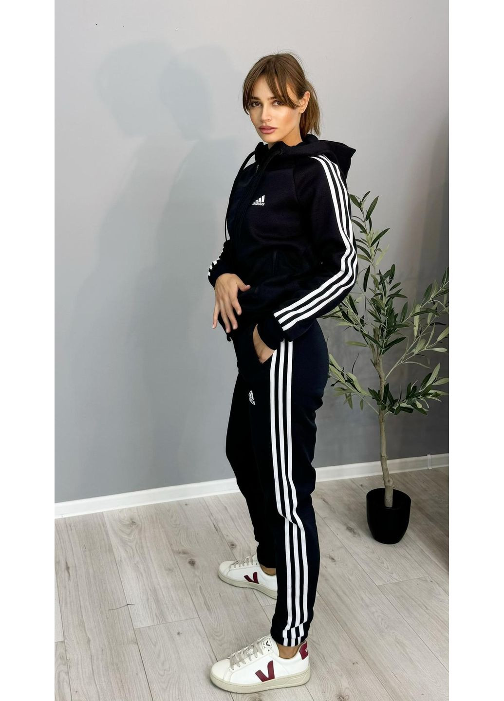 Cпортивний костюм Адідас унісекс зима No Brand (360856641)