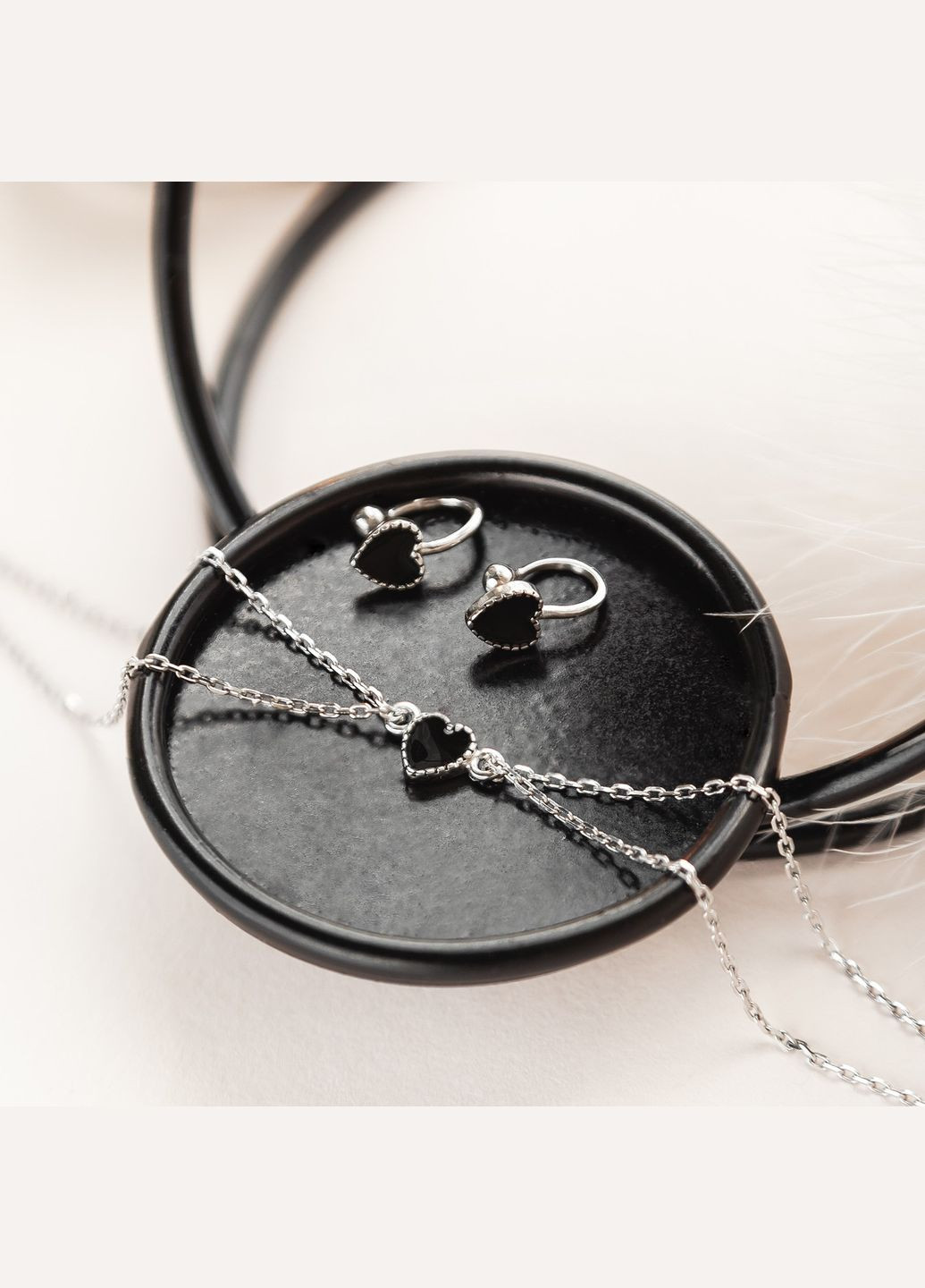 Комплект серебряный серьги с эмалью серьги кафы и браслет. No Brand (362177050)