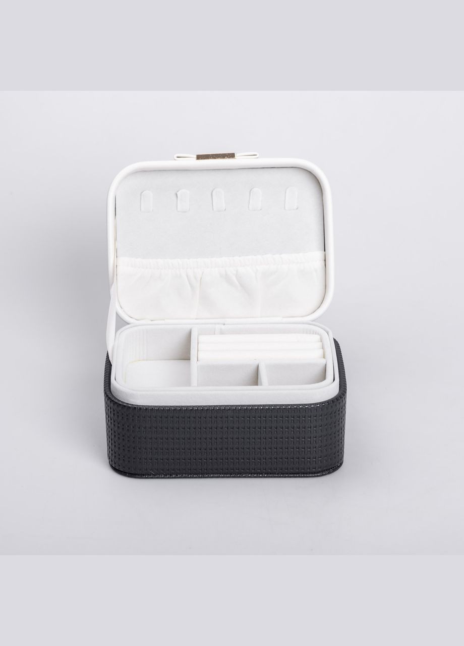 Скринька для прикрас з еко шкіри 15.5×11.5×8.5 органайзер для ювелірних виробів HP-5-37B Yiwu (325922732)