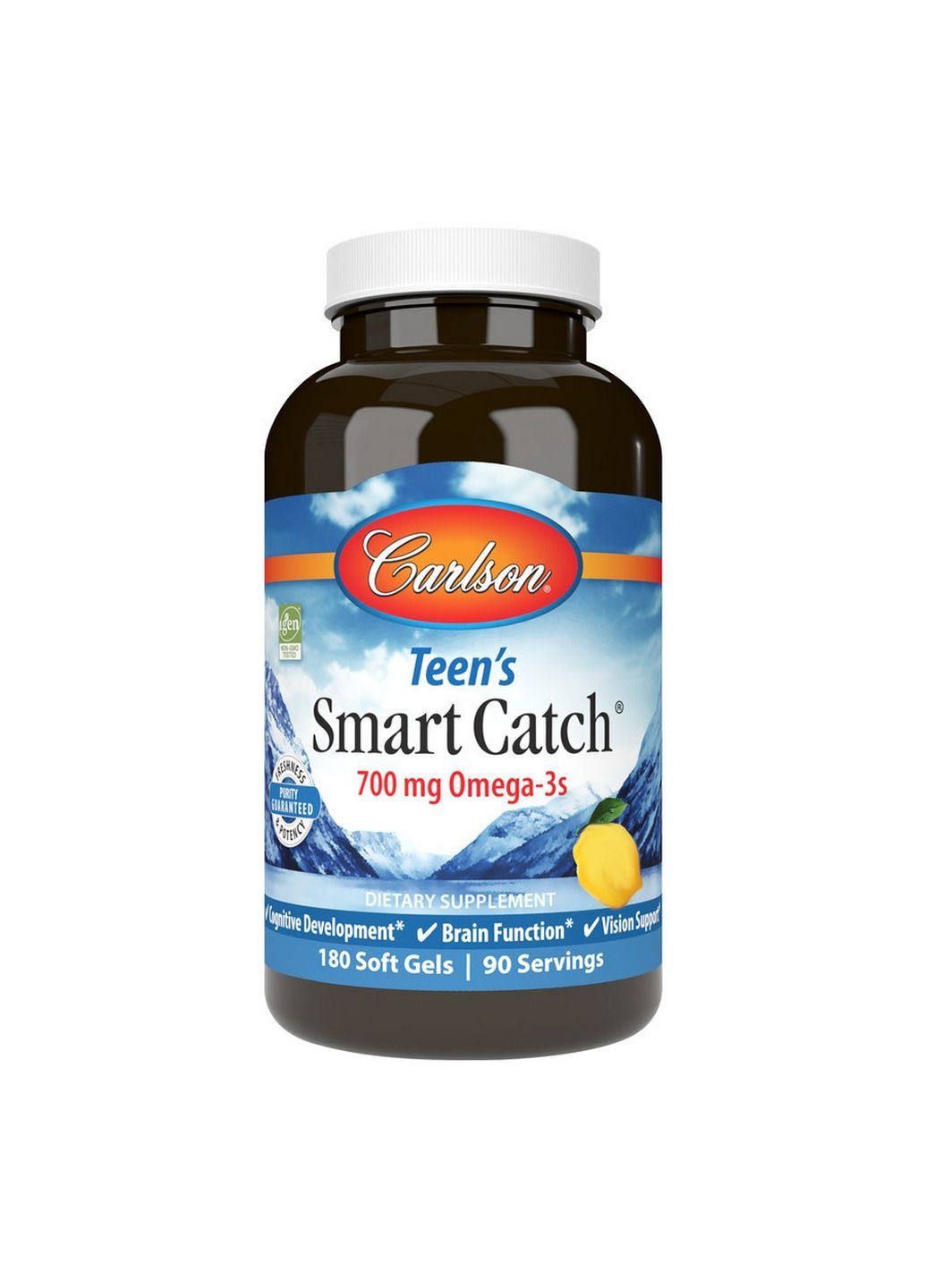 Жирні кислоти Smart Catch Teen's, 180 капсул Carlson Labs (315869914)