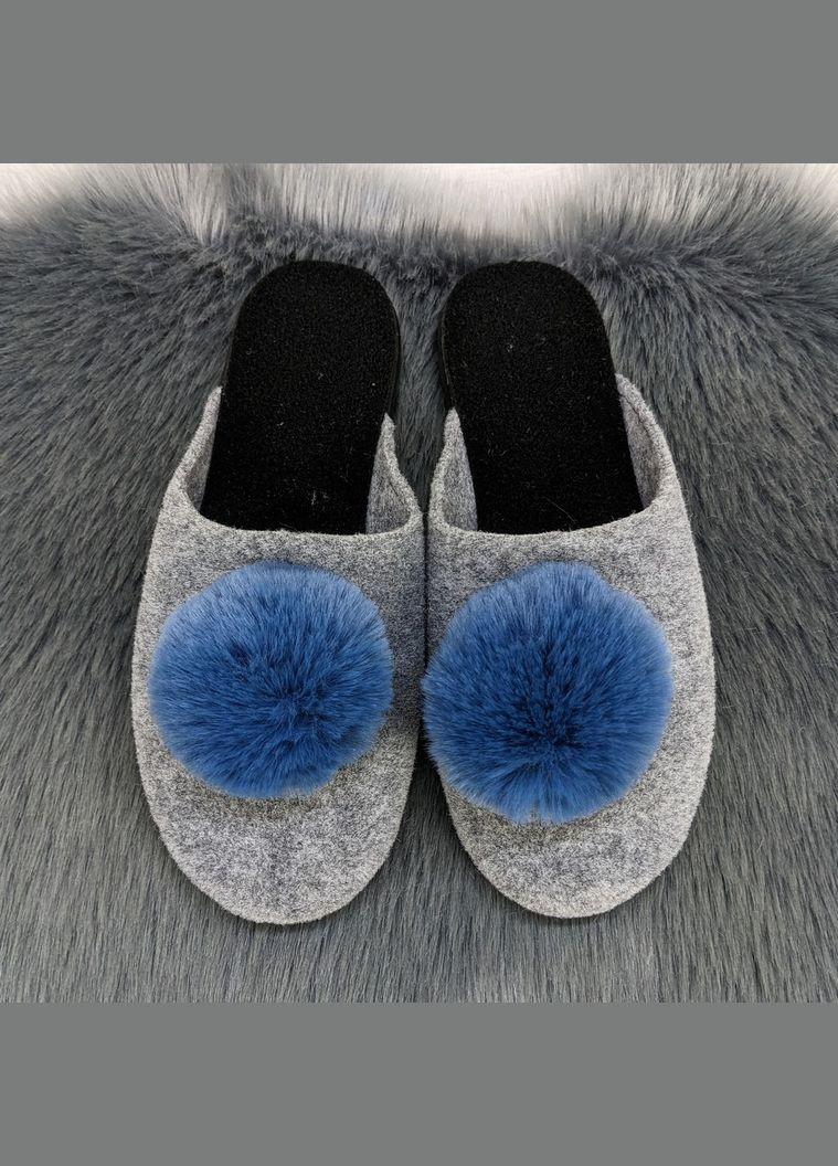 Капці домашні жіночі фетрові No Brand (311503857)