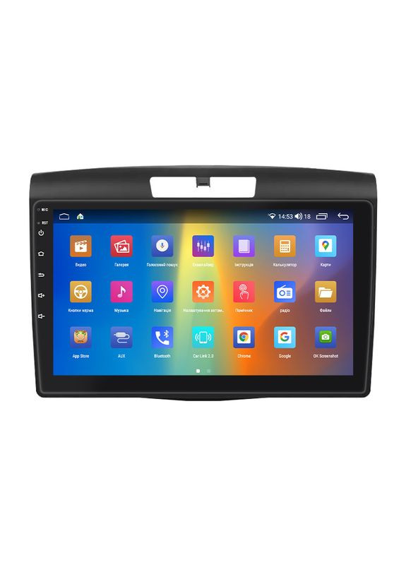 Штатна магнітола 9" для Honda CR-V IV 2011-2015 2/32 Gb CarPlay 4G Wi-Fi GPS Prime IPS Хонда 7 шт. Lesko (336194552)