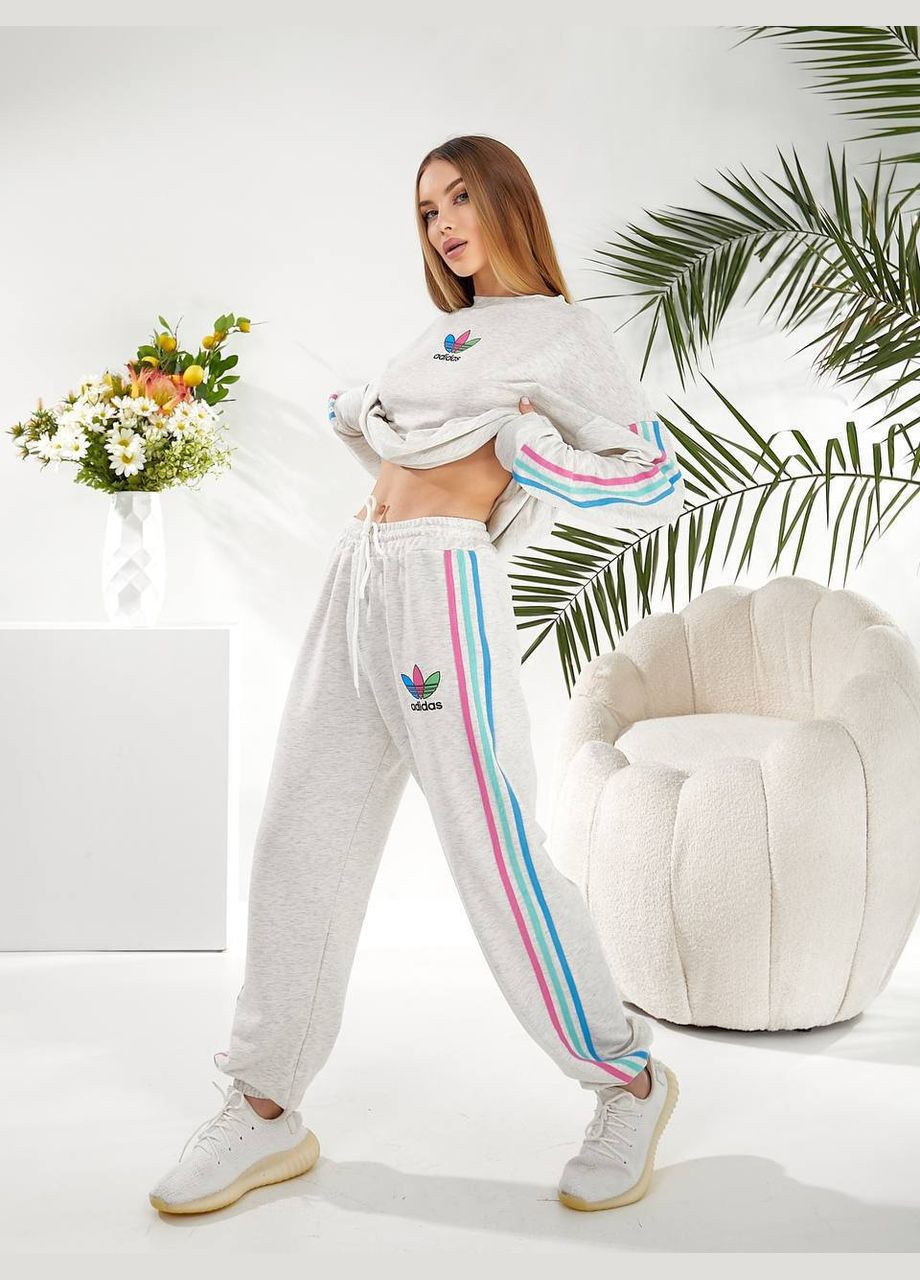 Женский спортивный костюм свитшот и брюки MonCher (333154738)