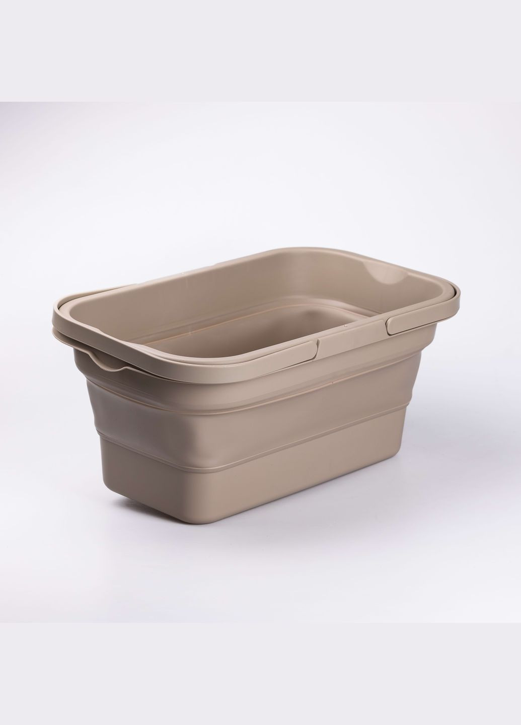 Кошик для пікніка зі столиком розкладний 44х26х23 см, бежевий SLOW JOURNEY (327415873)