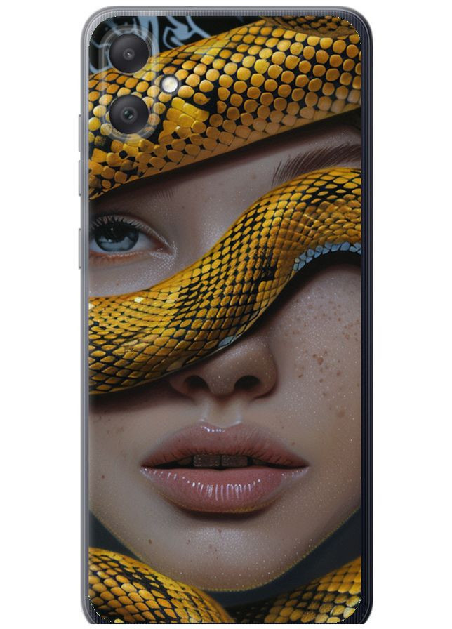 Силіконовий чохол 'Обійми змії' для Endorphone Samsung Galaxy A05 (289531492)