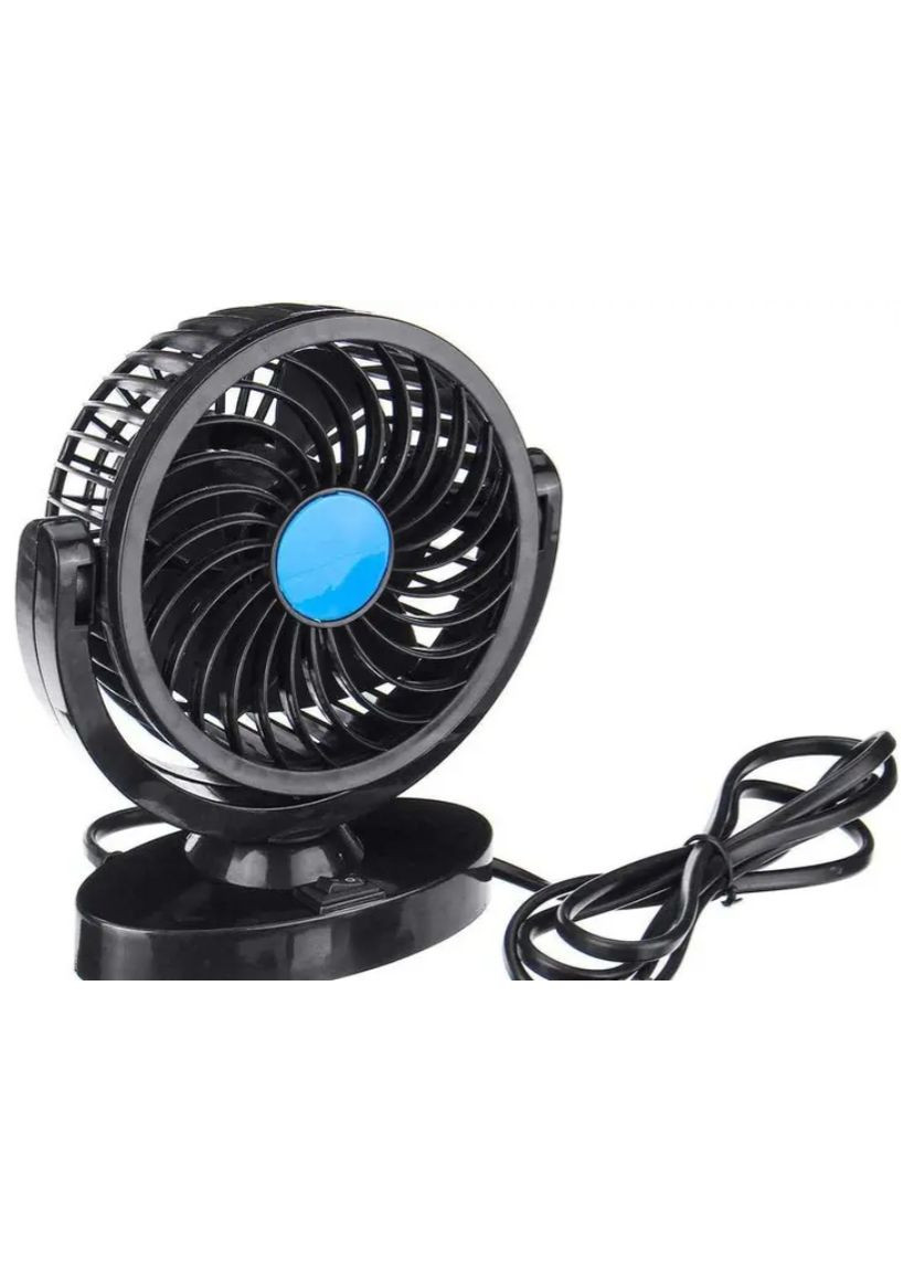 Вентилятор автомобільний CZ-1 від прикурювача Black UKC (341327020)