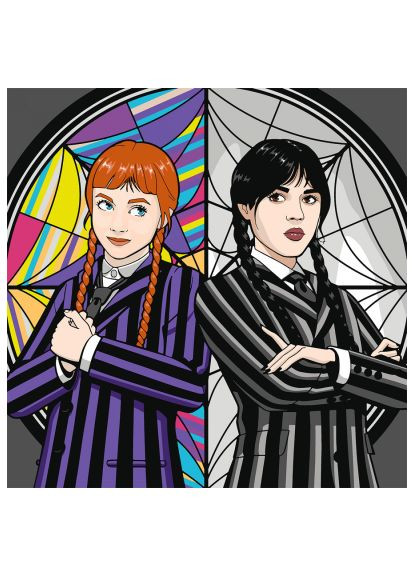 Картина по номерам (954415) Santi Wednesday. The Obsessive Divina 40х40 см (366159177)