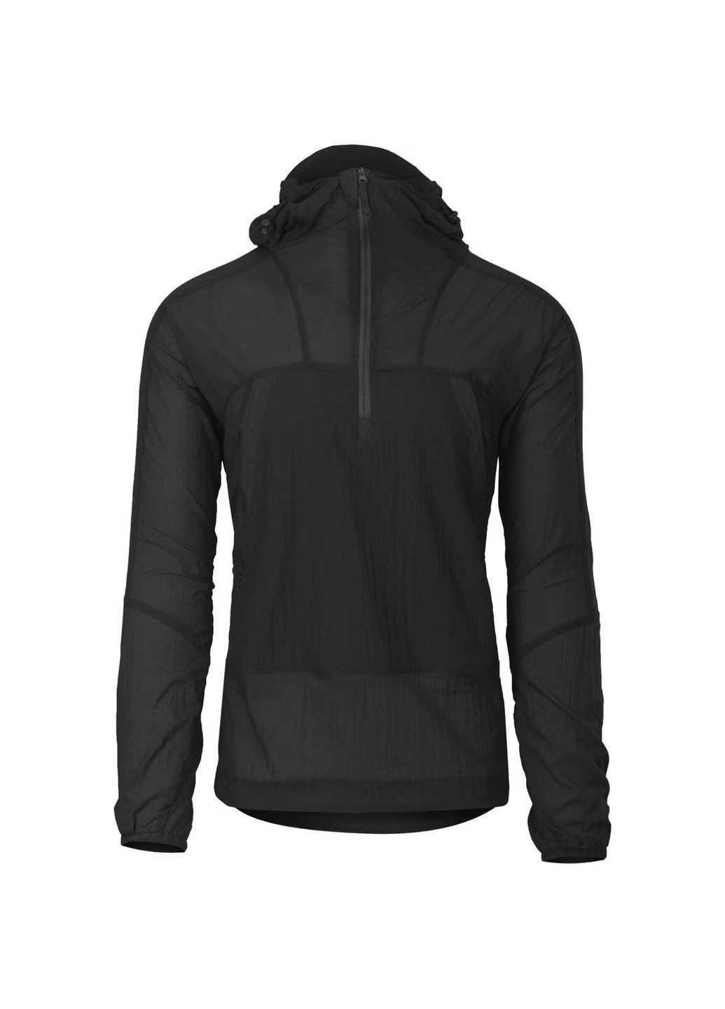Черная демисезонная куртка helikon windrunner windshirt windpack Helikon-Tex