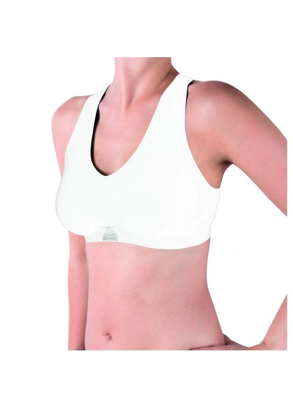 Топ спорт Reggiseno Sporty c/etichetta logo білий Жін L/XL K2160 BIANCO Kappa (386429894)