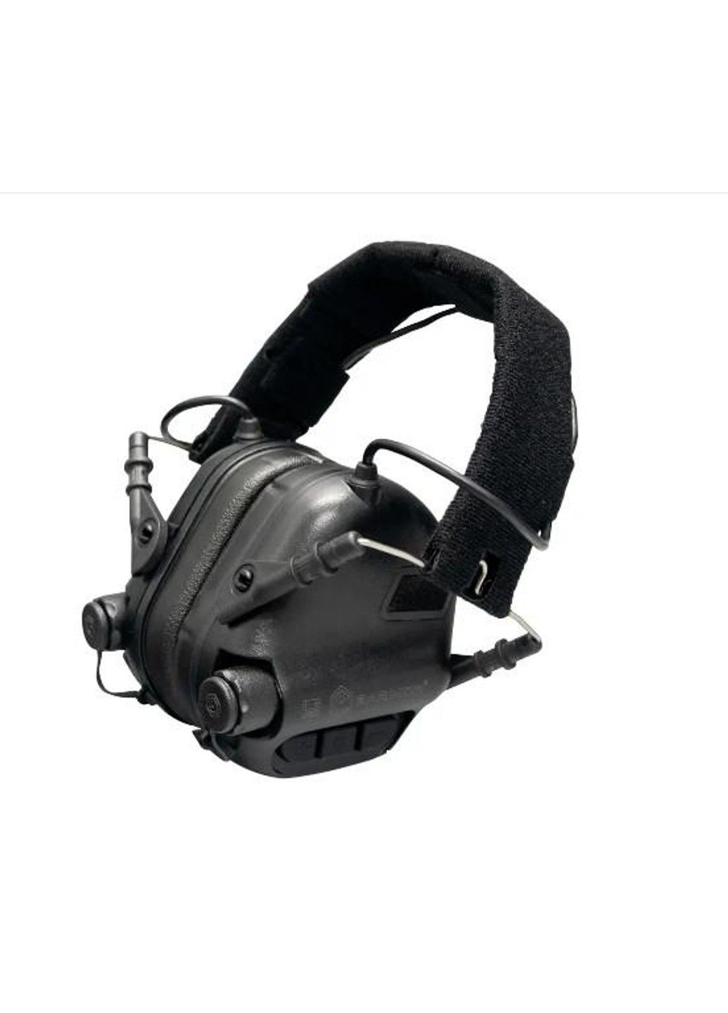 Тактические активные наушники М31 + крепление на шлем OPS Core (чебурашка) Черный Earmor (333662565)