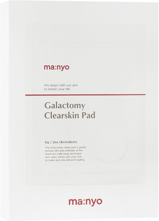 Очистительные педы с галактомиссисом Factory Galactomy Clearskin Pad 60шт (816055-27056037) Manyo (368653763)