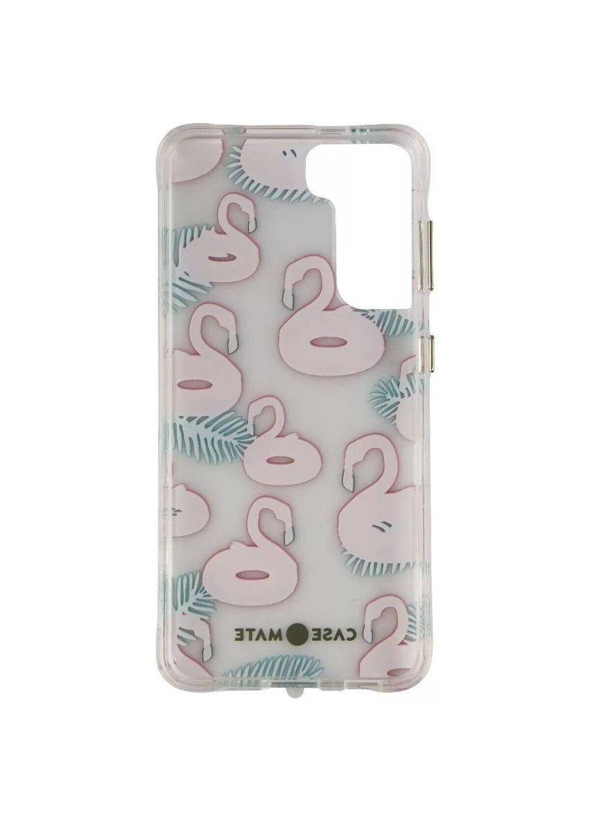 Чехол-накладка Tough Prints для Samsung Galaxy S21 SM-G991 Float On Flamingos (CM047234) Case-Mate (341490081)