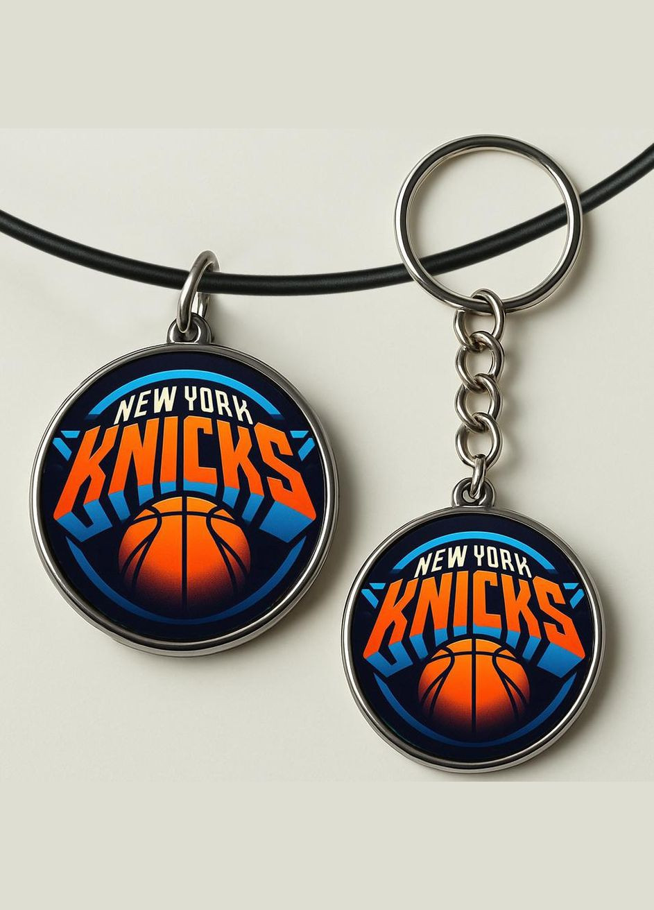 Набор подвеска (кулон) и брелок New York Knicks No Brand (332633801)