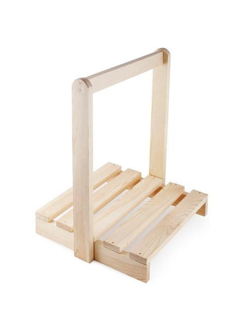 Дровница деревянная из дерева Дублин бланже (ДРВ-000401) No Brand (328961055)