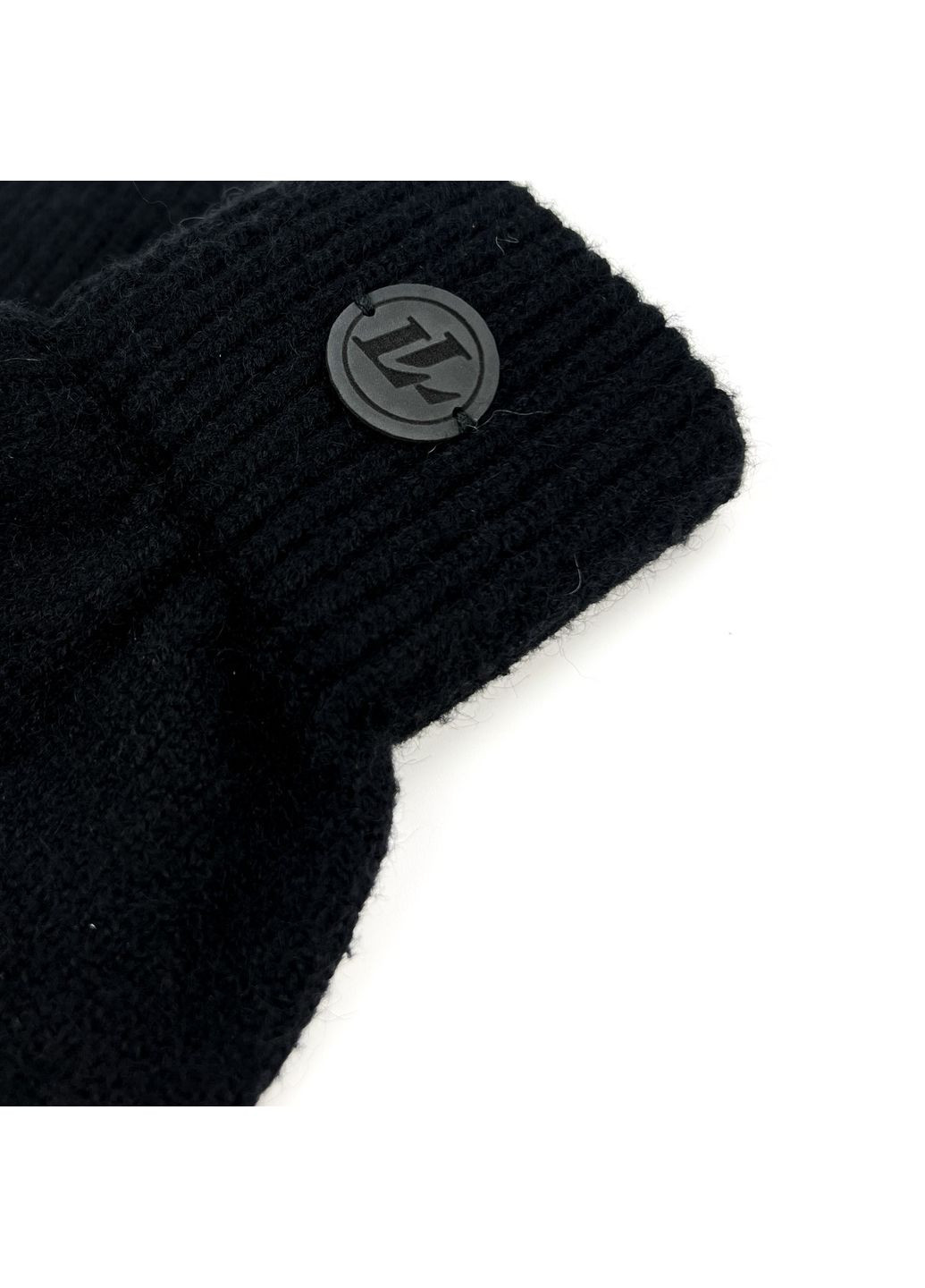 Рукавички чоловічі віскоза чорні CELINE 258-020 LuckyLOOK 258-020M (322792031)