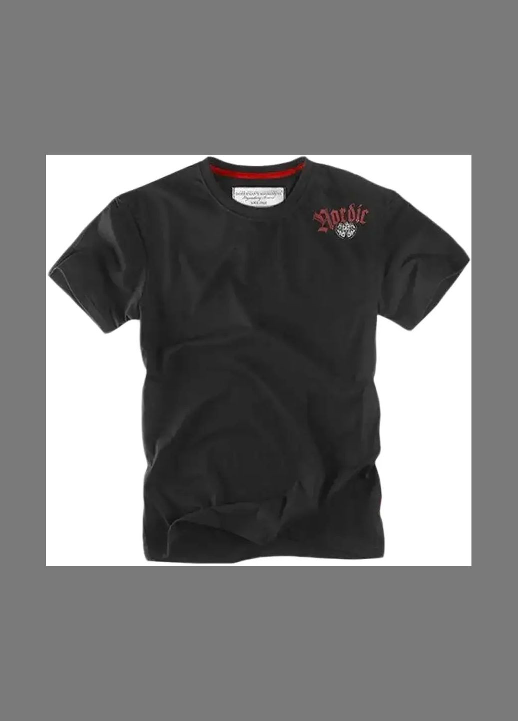 Чорна футболка nordic comp ts97bk Dobermans Aggressive