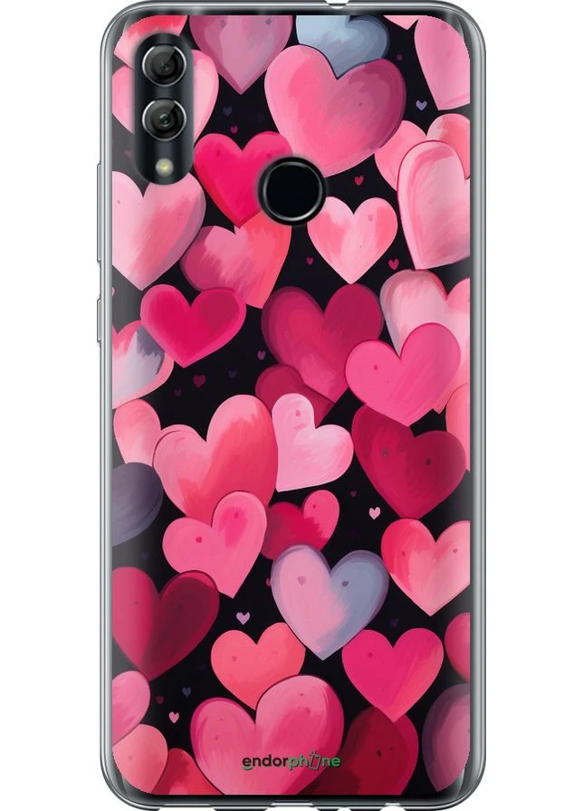 Чехол на Huawei Honor 10 Lite Сердечки 4" 5662u-1618-70447" Endorphone (370669144)