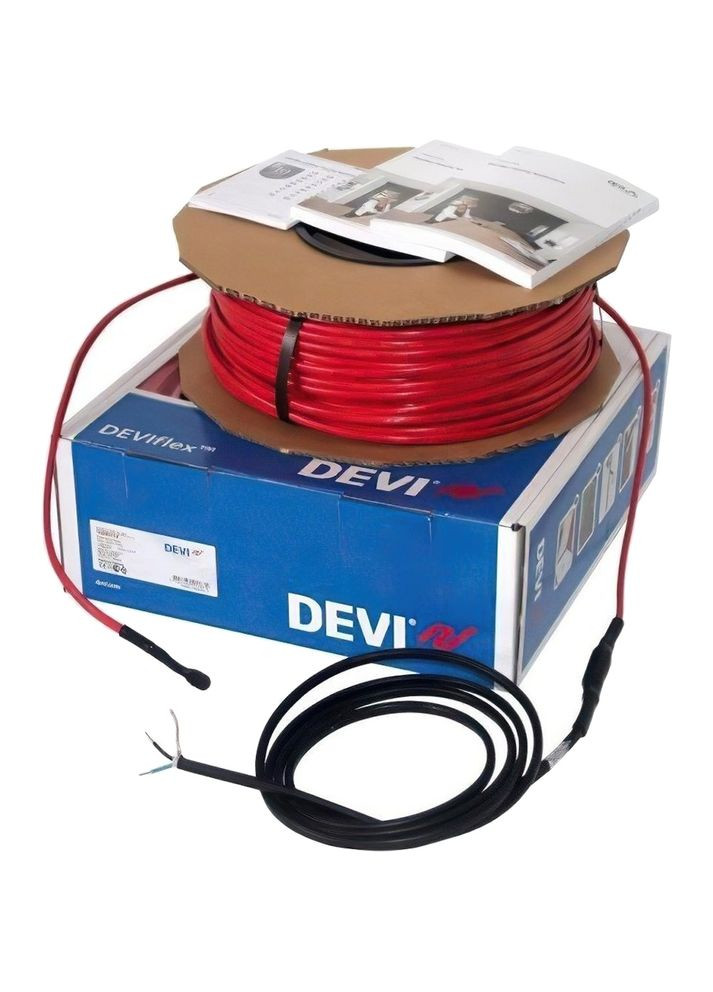 Нагрівальний кабель Deviflex 18Т 4.2м кв. 34м 615Вт 230В (140F1240) devi (323047104)