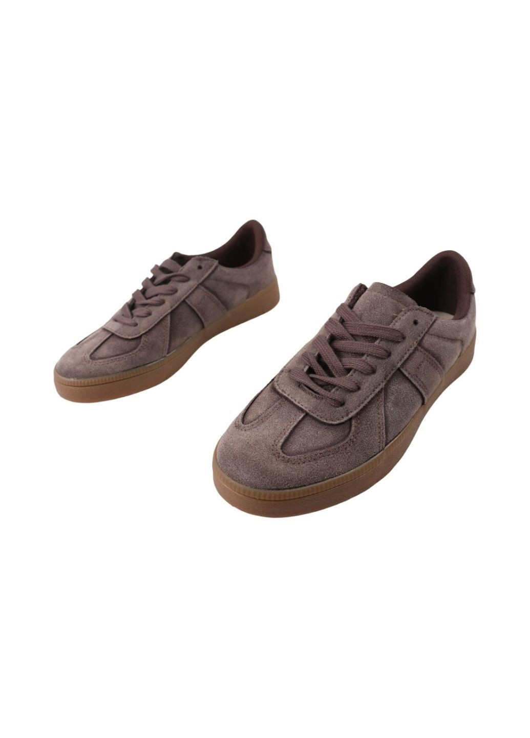 Бежевые кеды женские визоновые натуральная замша Podio 22-25DTS