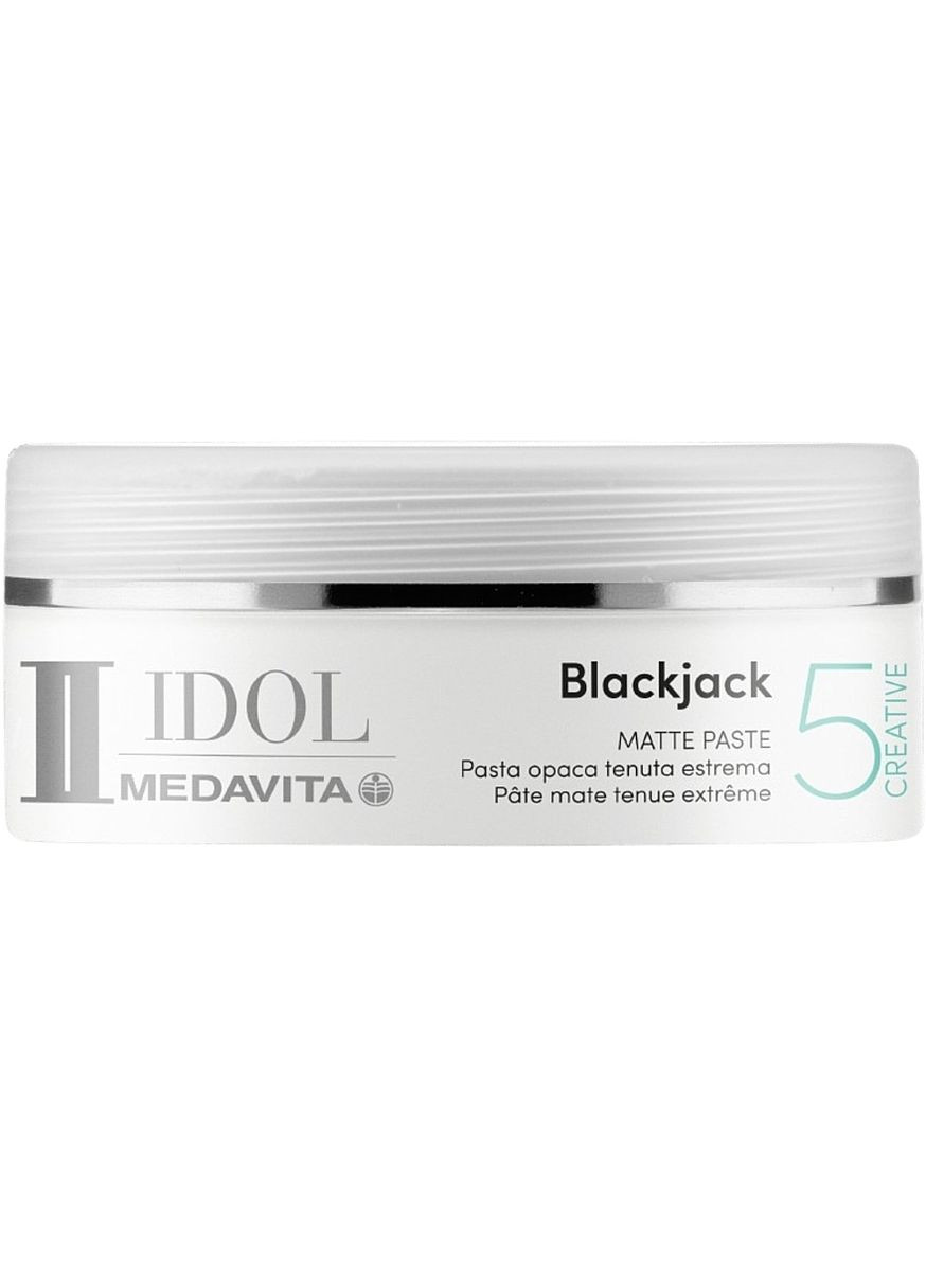 Матовая паста для укладки волос Blackjack Matte Paste 100ml (1409345-30130338) Medavita (368865916)