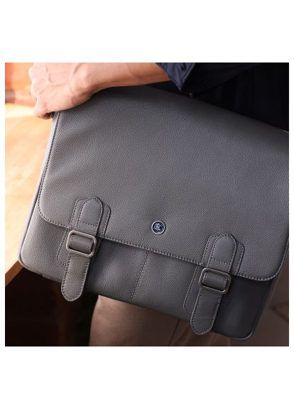 Сумка (64403 GREY) Brampton London Emissary Grey (366160110)