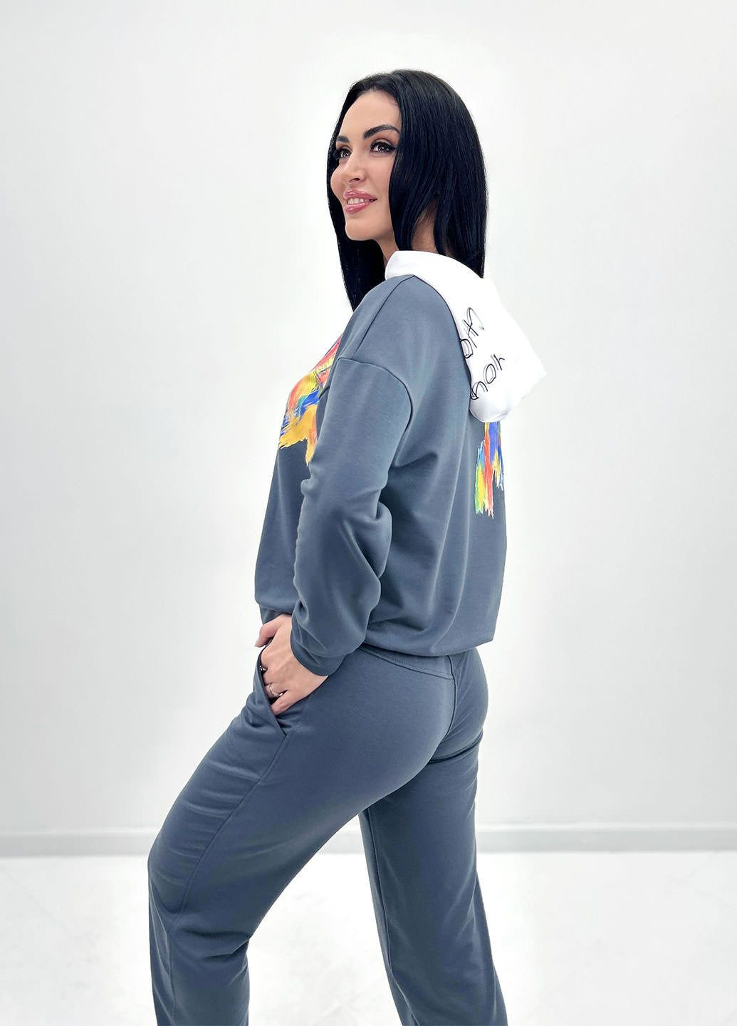 Женский костюм-двойка Fashion Girl Rainbow (295264112)