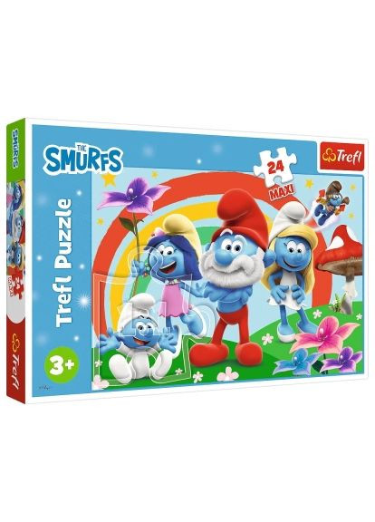 Пазл (5900511143744) Trefl Maxi The Smurfs День смурфа 24 елемента (366067466)