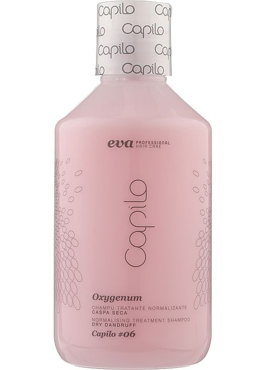 Лечебный шампунь против перхоти Capilo Oxygenum Shampoo №06 300ml (328347-78138) Eva Professional (368609481)