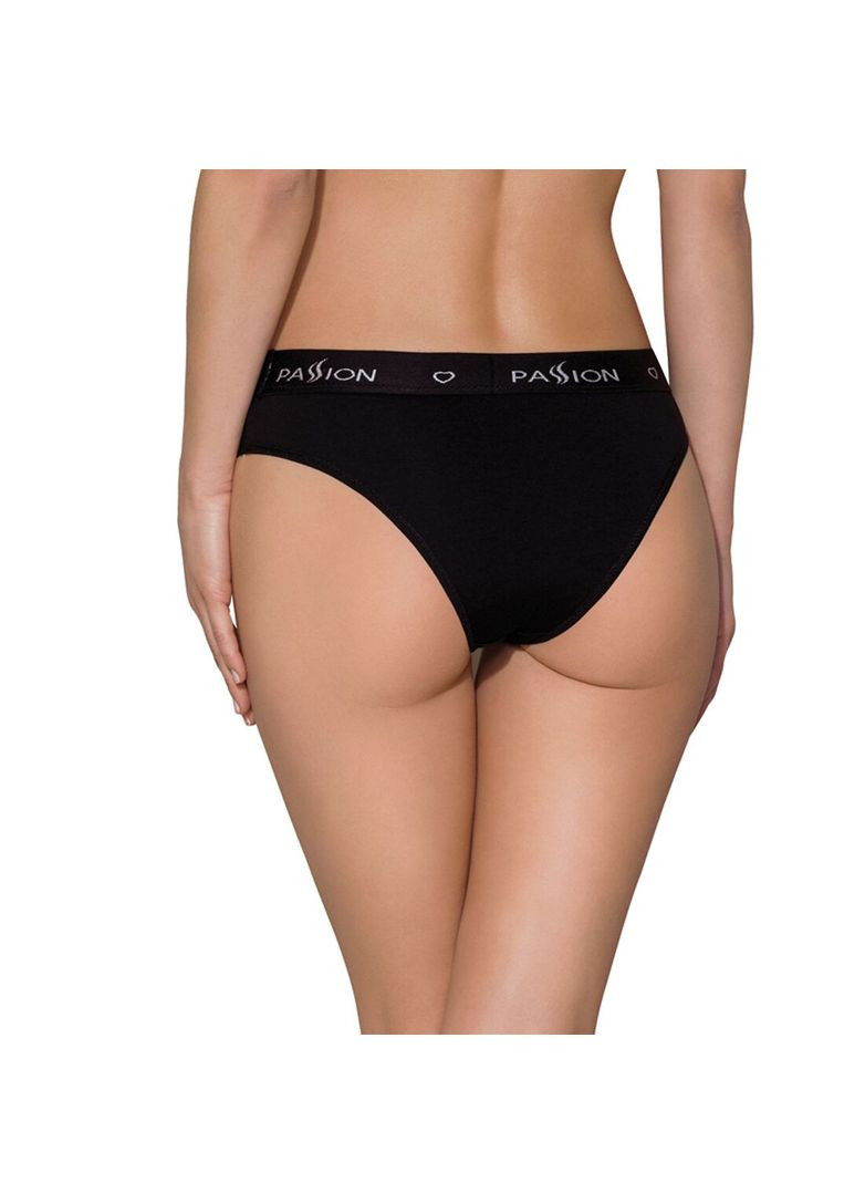 Трусики-слепые из хлопка с эластаном PS004 PANTIES, black - CherryLove Passion (340275201)