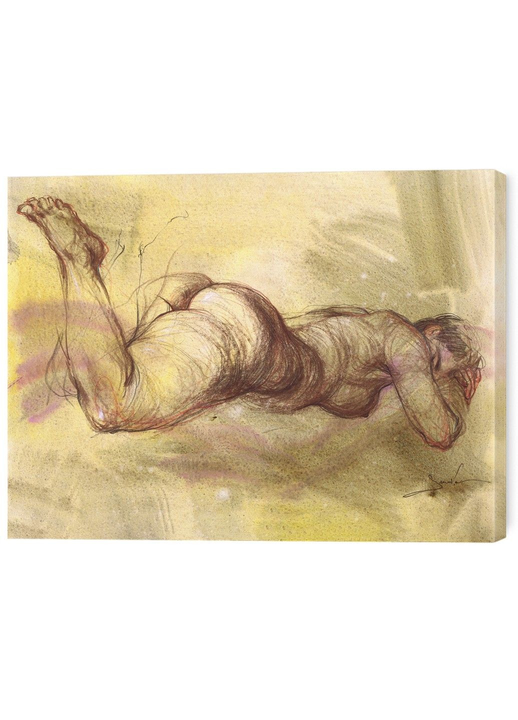 Картина девушки / женщины на стену «Увлекательная грация» No Brand (324106432)