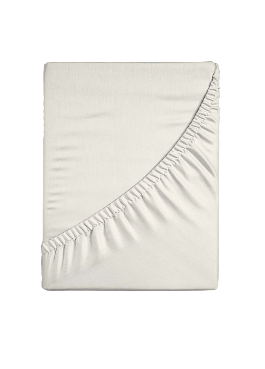 Простирадло “” на резинці - Преміум колір молочний ЦБ-00277726 Lelit (330274326)