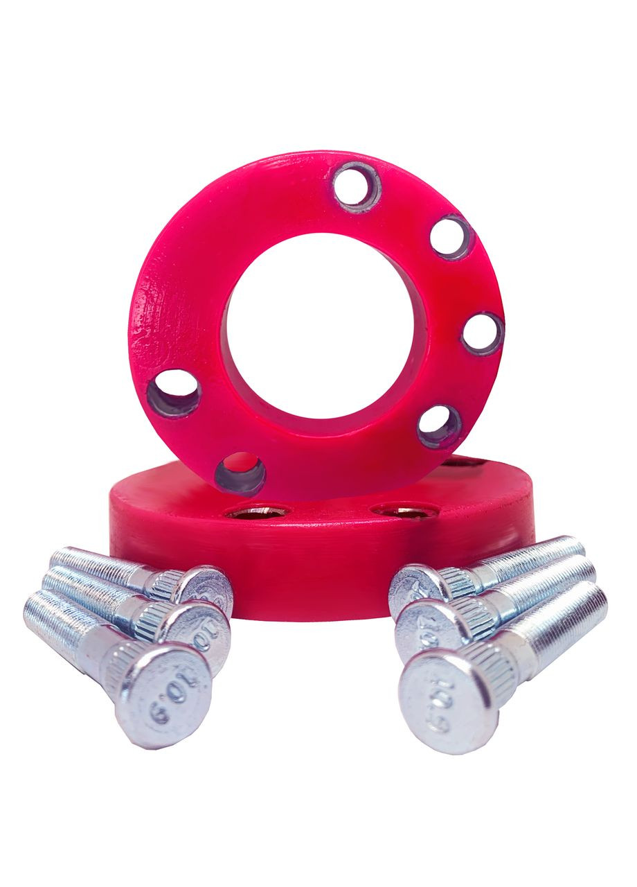 Проставки передние на верх опоры полиуретановые SsangYong Korando Turismo (A150) (2013-2025) PolyFab (369666170)