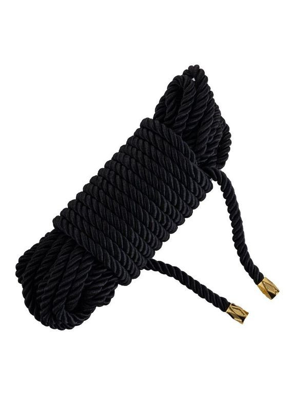Веревка для шибари SEVANDA Shibari Pratice Rope Black, 8 метров Lockink (304996231)