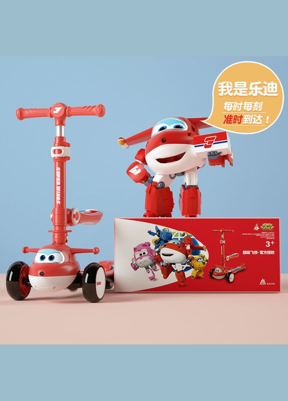 Супер Крылья: Джетт и Диззи Super Flying Man детский самокат EL-2073 Красный Джет Sofia (267809814)