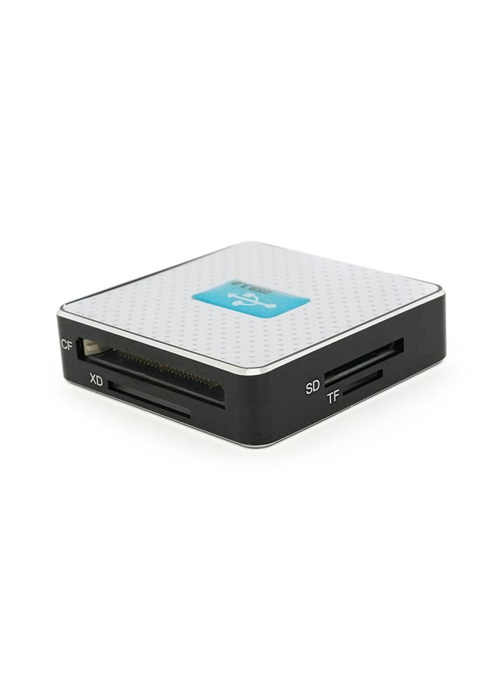Кардридер універсальний USB 3.0 HDH-939 SD/MMC/MS/TF/M2, USB2.0, White, Блістер Voltronic (315502448)
